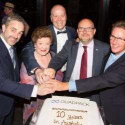 Quadpack Australia celebrates 10th anniversary